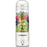 Portable Cordless Blender – White | Powerful Extractor Blade, 475ml Cup, To-Go Lid, USB-C Charging | 15+ Blends On-the-Go