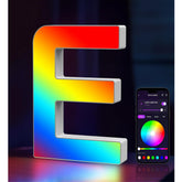 LED Marquee Letter Light USB Colour Changing – E