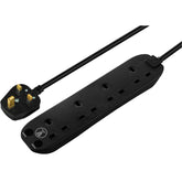 Four Socket Surge Protected Extension Lead 2m 13A