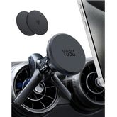 YOSH Magnetic Car Phone Mount for Round Vent – Secure Metal Hook Design