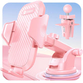 Rally Racing-Grade 3-in-1 Car Phone Holder Pink