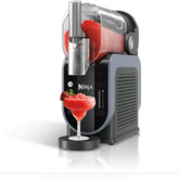 SLUSHi Frozen Drinks Maker – Make Slushies, Milkshakes, Frozen Cocktails & Frappés – No Ice Needed, 1.9L Capacity, Blue & Grey