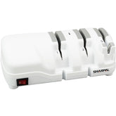 Electric Knife Sharpener – 3-Stage Professional Sharpening System | Diamond Wheels | For Straight & Serrated Knives | Razor-Sharp Results Fast