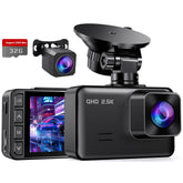 Mini Front and Rear Dash Cam 2.5K with Night Vision