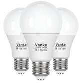 E27 LED Screw Bulb 9W 2700K Warm White 806 Lumen Pack of 3