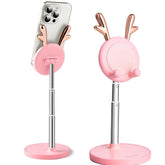 Adjustable Deer Ear Phone Stand for Desk