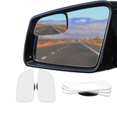 Large Frameless Blind Spot Mirrors for Cars (2 Pack)