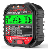 Socket Tester RCD Plug Outlet Tester LCD Display 90-250V Electrical Circuit Polarity Voltage Detector Breaker Finder – UK Plug Safety Checker