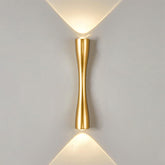 LED Up and Down Gold Wall Light 35CM Warm White