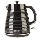 Devon 1.7L Black Electric Kettle – Lightweight, Cordless, Stylish, Fast Boil, Tea & Coffee, Perfect for Small Kitchens