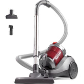 Akitas 800W Bagless Cylinder Vacuum Cleaner 2.5L – German Wessel Werk Nozzle, HEPA Filter, Compact Hoover for Hard Floors & Carpets (C6)