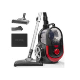 Duronic VC7020 Powerful 800W Bagless Cylinder Vacuum Cleaner 2.5L HEPA Filter, Turbo Brush, Lightweight Cyclonic Vacuum for Pet Hair