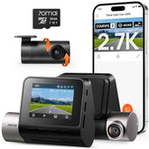 70mai A510 2.7K Dual Dash Cam Front and Rear with GPS and Night Vision