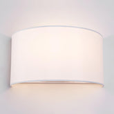 Wall Light with Switch E27 Fabric Bedside Sconce
