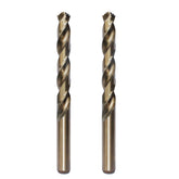 Metric M42 Cobalt Drill Bits Set 1.5–6.5mm (13PCS) – 8% Cobalt Steel Twist Drill Bit Kit for Stainless Steel, Hard Metal, Aluminium, Wood & Plastic – 135° Split Point High Speed Industrial Grade Set