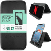 Airplane Phone Holder – Foldable Cordura Travel Stand for Flying (Cordura)