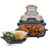 CRISPi 3.8L Portable Air Fryer 4-in-1 | Air Fry, Roast, Keep Warm & Recrisp | Compact Space-Saving Design | 1700W | Stone