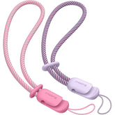 SURPHY Wrist Strap Lanyard for Phone 2 Pack Adjustable Combo Rose Pink & Lilac