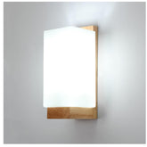 Wooden Wall Light E27 Modern Minimalist Indoor Lamp