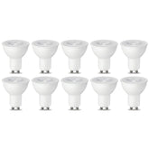 LED GU10 Spotlight Bulb 5.5W Warm White Dimmable - Pack of 10