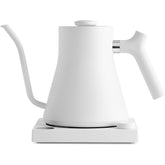 Fellow Stagg EKG 0.9L Electric Gooseneck Kettle, Matte White, Stainless Steel, Quick Heating, Pour-Over Coffee & Tea Kettle, 220V G Plug
