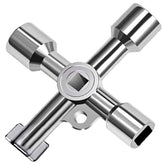 Tomario 4-in-1 Meter Box Gas Utilities Key Zinc Alloy
