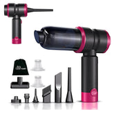 Handheld Car Vacuum Cleaner 15000Pa 4-in-1 Cordless (Pink)