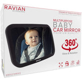 Blind Spot Mirrors for Cars – 360° Rotatable Waterproof Convex Rear View (2 Pack)