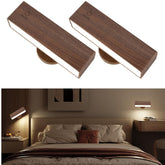2 Pack Rechargeable Magnetic Wall Lights 360° Rotatable