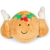 Turkey Plush Christmas Dog Toy with Squeaker