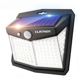 128 LED Solar Motion Sensor Wall Light Outdoor Waterproof Garden Security Lamp