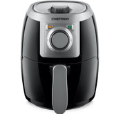 TurboFry 2-Litre Small Air Fryer – 1000W Compact Oil-Free Cooker with 60-Min Timer, Nonstick Basket & Dishwasher-Safe Parts