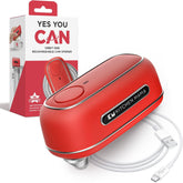 Kitchen Mama Orbit One Rechargeable Electric Can Opener – Red