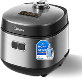 Midea 2L Rice Cooker with 9 Functions – Quick 30 Min Rice – Black