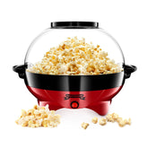 Gadgy® 800W Round Popcorn Maker – Non-Stick, Fast & Quiet Popcorn Machine