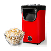 Gadgy 1100W Popcorn Maker – Sweet & Salty Hot Air Pop Corn Machine, Compact Silver