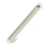 Slim and compact 12V LED light bar mounted in a caravan for improved visibility