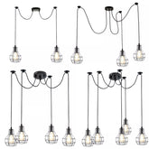 Vintage Ceiling Pendant Light Modern Industrial Hanging Retro Lamp Spider Lights