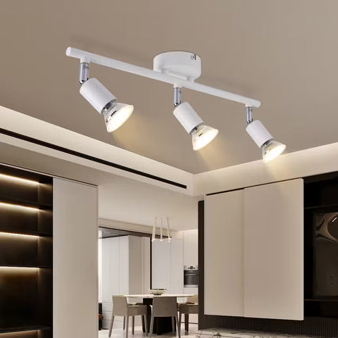 3-Way Modern White Ceiling Spotlight 3-Way Modern White Ceiling Spotlight