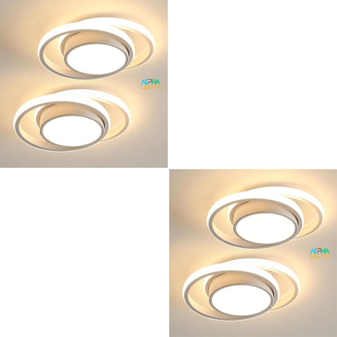 Modern 32W LED Ceiling Light installed in a cozy UK bedroom
 Modern 32W LED Ceiling Light installed in a cozy UK bedroom