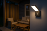 15W LED Outdoor Wall Lights with PIR Motion Sensor - Garden Security Lamp