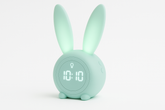 Kids Alarm Clock, Girls and Boys Alarm Clock Digital for Bedroom, Rabbit Alarm Clock, LED Wake Up Light Girls Alarm Clock, Bedside Clock