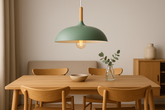 Modern Industrial Pendant Light – Green Kitchen Island Ceiling Lamp