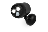 LED PIR Motion Sensor Security Light – IP65 Waterproof, 120° Detection, Battery Powered