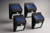 Pack of 4 LED Motion Sensor Wall Flood Lights – Outdoor