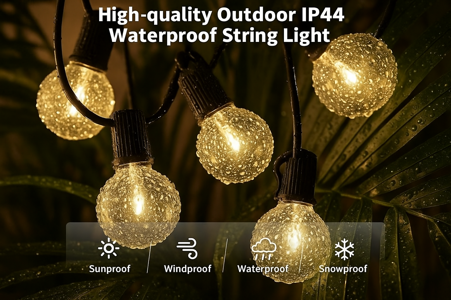 45M Outdoor Festive String Lights with Remote 45M Outdoor Festive String Lights with Remote