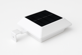 White Solar Powered 6 SMD LED Motion Sensor Gutter, Door, Wall & Fence Lights