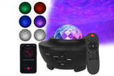 Galaxy Projector Star Projector – LED Night Light with Bluetooth Speaker & Timer