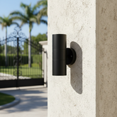Outdoor Up & Down Wall Light – GU10 Compatible – IP44 Waterproof Stainless Steel – Energy-Efficient Exterior Lighting for Gardens, Patios & UK Homes