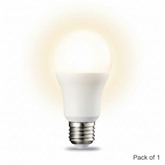 A19 7W LED E27 Bulb Warm White 1055lm Non-Dimmable